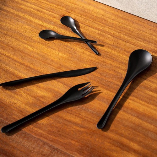Compostable Black Eko Cutlery 